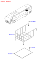 DRIVER GUARD STANCHION