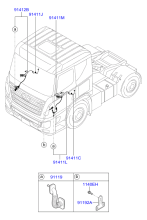 WIRING HARNESSES (ROOF & DOOR)