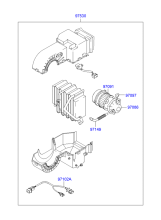 REAR HEATER & AIRCON-HEATER UNIT