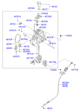 SHIFT LEVER CONTROL (ATM)