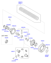 TRANSAXLE GEAR - AUTOMATIC