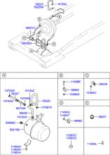 BRAKE AIR & VACUUM TANK