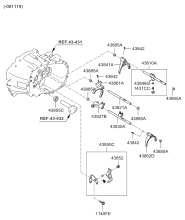 GEAR SHIFT CONTROL - MANUAL