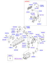 INLET MANIFOLD (D6CA*)