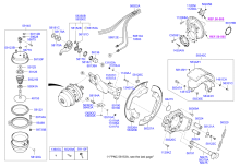 REAR AXLE BRAKE (FORWARD)