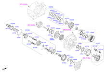 TRANSAXLE GEAR - AUTOMATIC