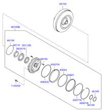 OIL PUMP & TORQUE CONVERTER - AUTOMATIC