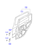 PANEL - REAR DOOR