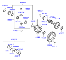 TRANSAXLE GEAR - AUTOMATIC