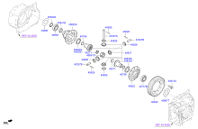 TRANSAXLE GEAR - AUTOMATIC