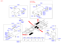 BRAKE AIR & VACUUM TANK