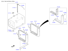 FUEL TANK & MOUNTINGS