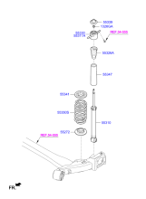 REAR SPRING & STRUT