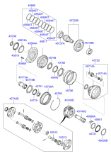 TRANSAXLE GEAR - AUTOMATIC