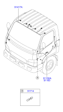 WIRING HARNESSES (ROOF & DOOR)