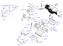 INSTRUMENT PANEL & RELATED PARTS