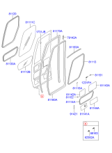 TRIM - FRONT DOOR SWING