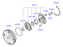 OIL PUMP & TORQUE CONVERTER - AUTOMATIC