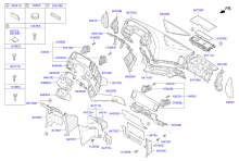 INSTRUMENT PANEL & RELATED PARTS