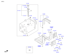 FUEL TANK & MOUNTINGS