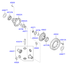 TRANSAXLE GEAR - AUTOMATIC