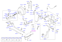 BOOSTER, MASTER CYLINDER & RESERVOIR