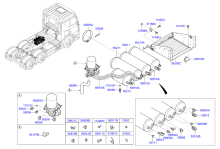 AIR TANK & MOUNTING BRACKET