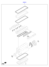 набор прокладок двигателя