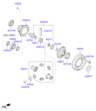 TRANSAXLE GEAR - AUTOMATIC