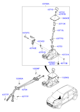 SHIFT LEVER CONTROL (MTM)