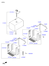 FUEL TANK & MOUNTINGS